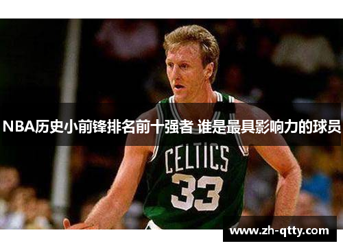 NBA历史小前锋排名前十强者 谁是最具影响力的球员